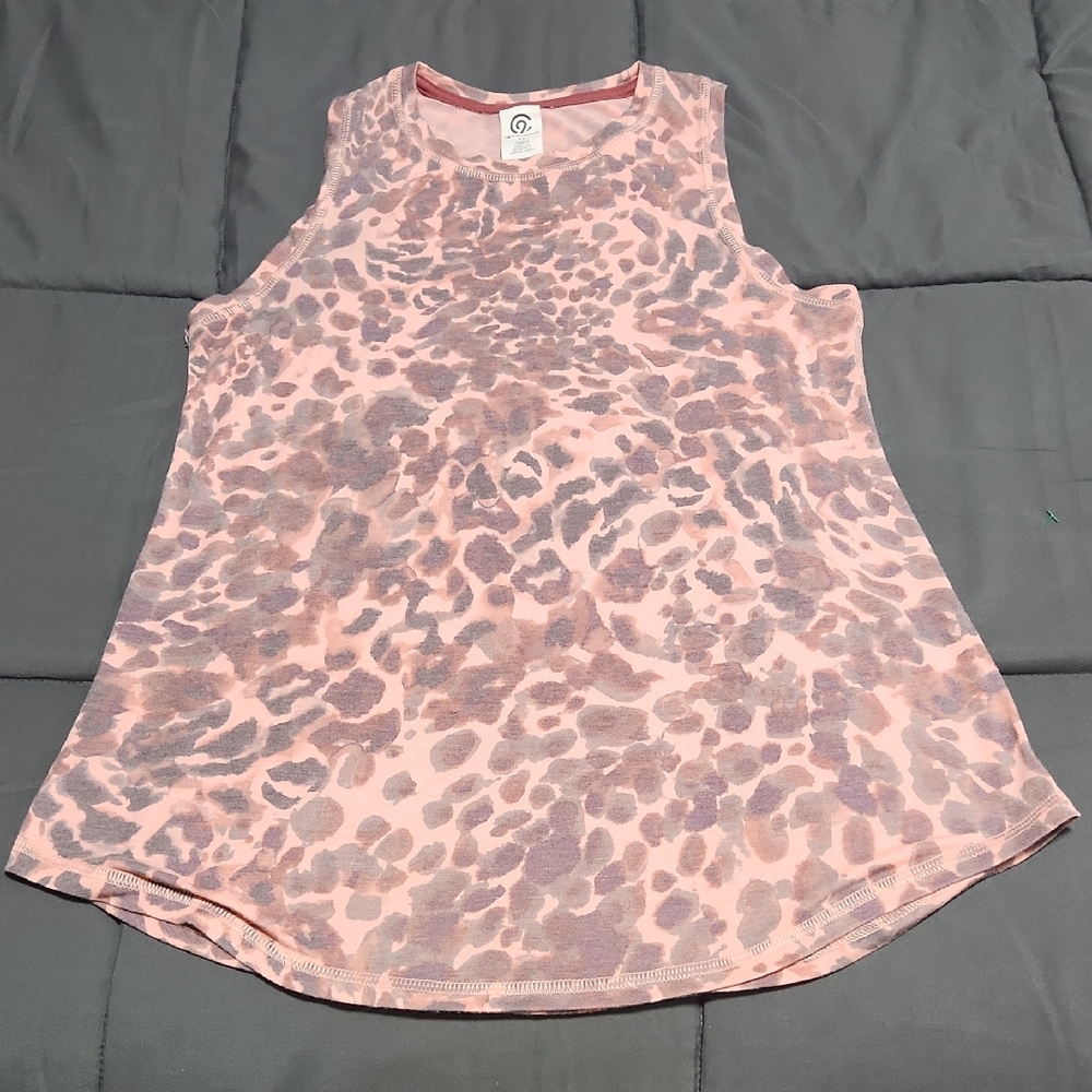 Champion Pink Animal Print Tank Top